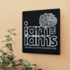 Acrylic Wall Clock - I Am I Am's Design