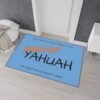 Floor Mat Blessed is Yahuah Biblical Design