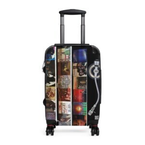 Suitcase Wall Art Display - Vintage Album Collection Oldies but Goodies