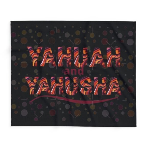 17458826968048023414_2048.jpeg Fleece Blanket - YAHUAH and YAHUSHA The Creator and His Son's Design
