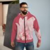 Floral Peace Unisex Zip Hoodie