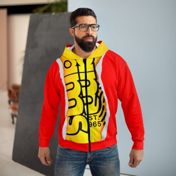 Zip Hoodie - I Am I Am's Hidden No Longer Design