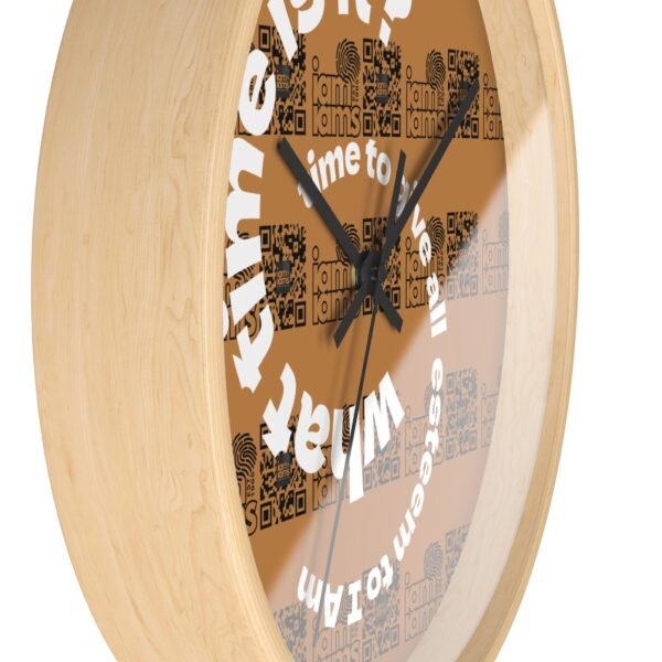 11649493834344579077_2048.jpeg Wall Clock - I Am Esteem Time