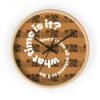 14748529522157083999_2048.jpeg Wall Clock - I Am Esteem Time