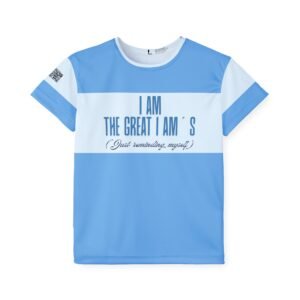 I Am The Great I Am’s, Youth Athletic Tee, Birthday Gift for Boys, Sports Team Apparel, Unique Kids Clothing