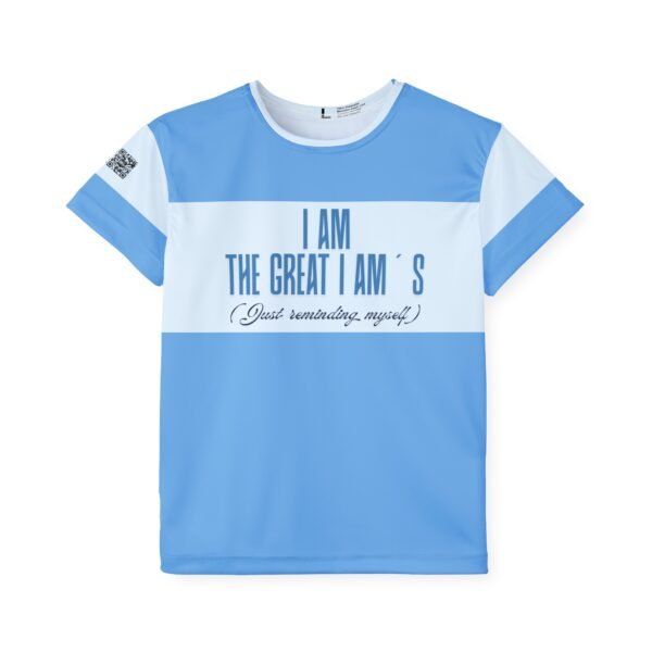 I Am The Great I Am’s, Youth Athletic Tee, Birthday Gift for Boys, Sports Team Apparel, Unique Kids Clothing