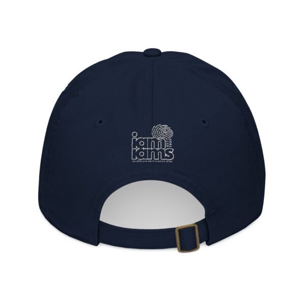 16117509392695512860_2048.jpeg BEING BLACK Organic Embroidered Baseball Cap - Stylish, Eco-Friendly Gift for Fashion Lovers, Outdoor Adventures, Everyday Wear