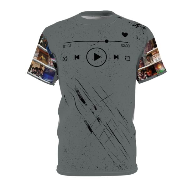 T-Shirt "Run That Back"; Vintage Music Unisex Tee