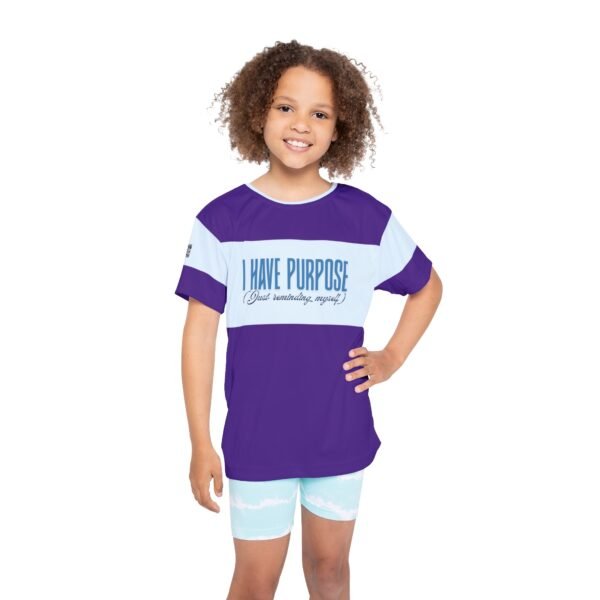 I Have Purpose, Youth Athletic Tee