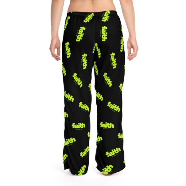Faith-Themed Women's Pajama Pants, Cozy Loungewear, Comfortable Nightwear, Faith in Comfort, Perfect for Relaxation and Spiritual Nights