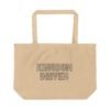 Large Eco Tote - Motivational Reusable Bag for Eco-Conscious Living, Perfect Gift for Earth Day, Shopping, Gifts, Retreats, Kingdom Driven