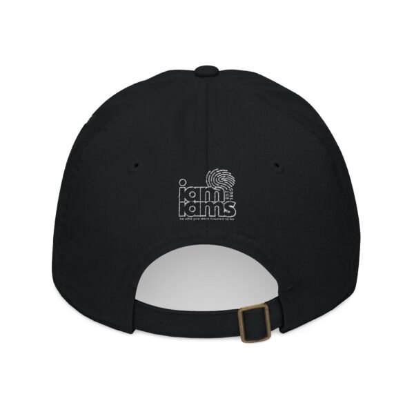 18388462409760308150_2048.jpeg BEING BLACK Organic Embroidered Baseball Cap - Stylish, Eco-Friendly Gift for Fashion Lovers, Outdoor Adventures, Everyday Wear