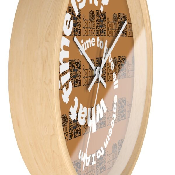 2369839835621200404_2048.jpeg Wall Clock - I Am Esteem Time