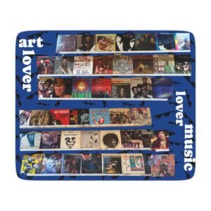 Music Lover's Sherpa Blanket