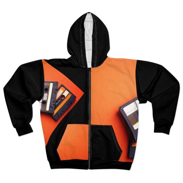 Retro Cassette Tape Unisex Zip Hoodie, Vintage 80s Fashion, Music Lover Gift, Casual Wear, Perfect for Music Festivals, Unique Graphic [...]