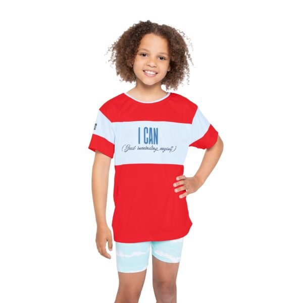 6268775499958369281_2048.jpeg I Can, Youth Athletic Tee