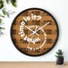 6650588783024842341_2048.jpeg Wall Clock - I Am Esteem Time