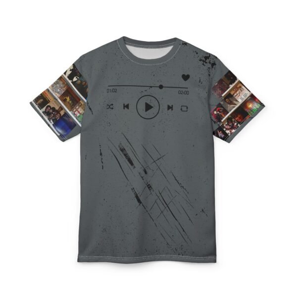 T-Shirt "Run That Back"; Vintage Music Unisex Tee