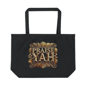 Copy of Large Eco Tote - Motivational Reusable Bag for Eco-Conscious Living, Perfect Gift for Earth Day, Shopping, Gifts, Retreats, Kingdom Driven