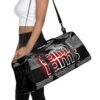 IAM IAMs Red Smoke on black -Duffle bag