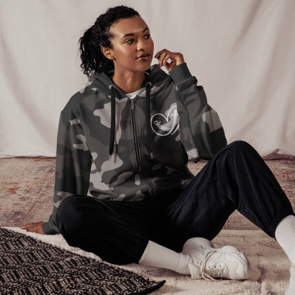 Chosen Camo - zip hoodie