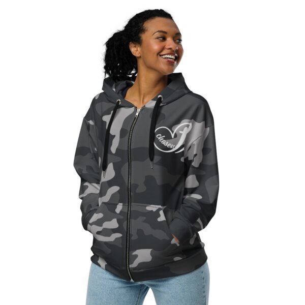 Chosen Camo - zip hoodie