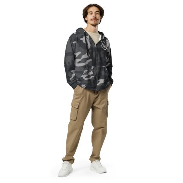 Chosen Camo - zip hoodie