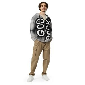 God Rocks - Unisex zip hoodie