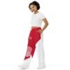 IAM IAMs Red Smoke - unisex wide-leg pants