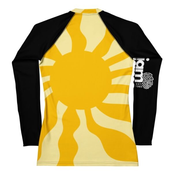 all-over-print-womens-rash-guard-white-back-698747e0c0df1.jpg Follow Me Women's Rash Guard