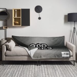 God Rocks - Throw Blanket