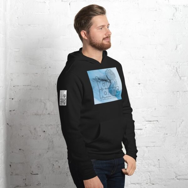 Unisex hoodie- I Am I AM Blue