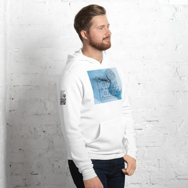 Unisex hoodie- I Am I AM Blue