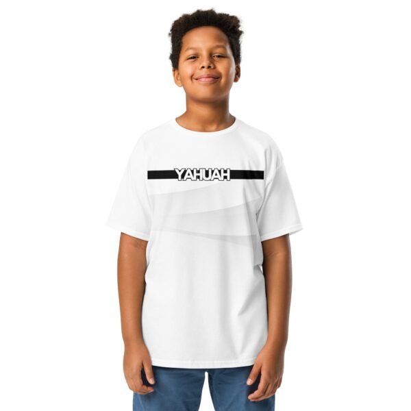 youth-classic-tee-white-front-69874932c6411.jpg Yahuah Bold - Youth classic tee
