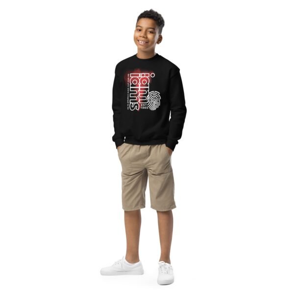 IAM IAMs Red Smoke  - Youth crewneck sweatshirt