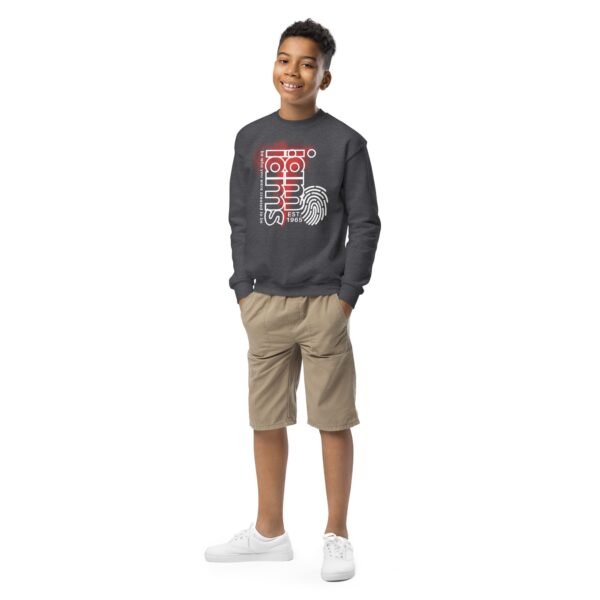 IAM IAMs Red Smoke  - Youth crewneck sweatshirt
