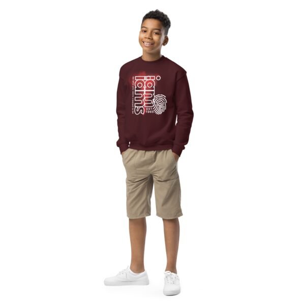 IAM IAMs Red Smoke  - Youth crewneck sweatshirt