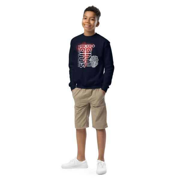 IAM IAMs Red Smoke  - Youth crewneck sweatshirt