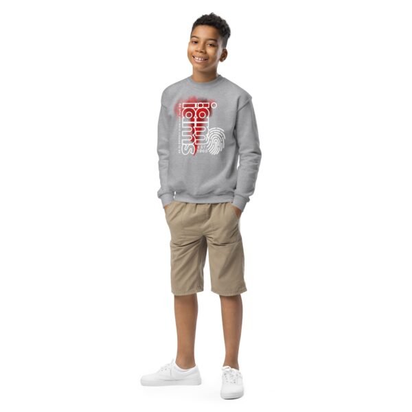 IAM IAMs Red Smoke  - Youth crewneck sweatshirt