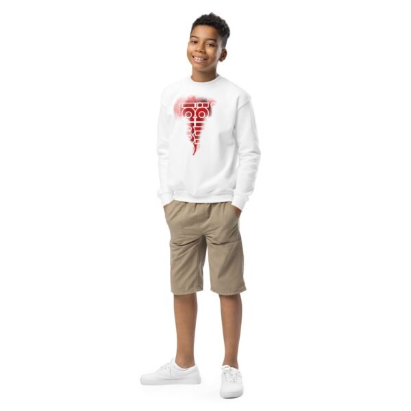 IAM IAMs Red Smoke  - Youth crewneck sweatshirt