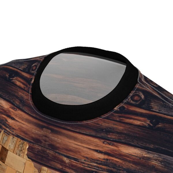 1169906988169130332_2048.jpeg Wood Mosaic Africa T-Shirt – Rustic Africa Map All-Over Print Tee