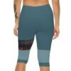 Black Beauty Capri Leggings — Women’s Black AOP Fitness Capri