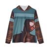 Black Woman Beauty Men's Hoodie — Sports Warmup AOP