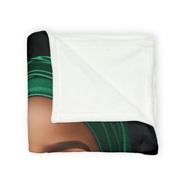 Africa More Than Beautiful Original Blanket | African Woman Portrait, Nigerian Flag Face Paint