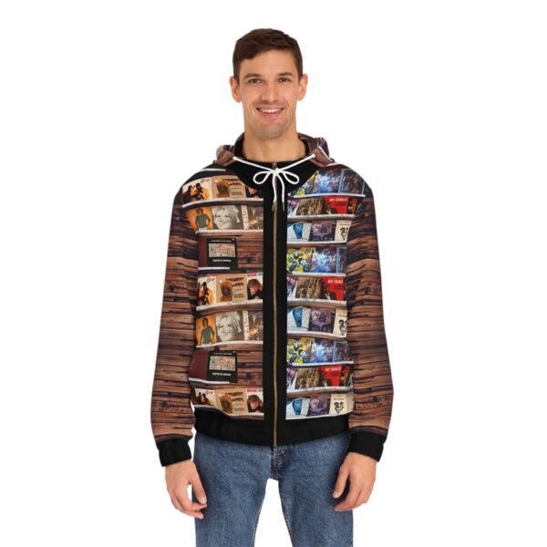 Now This Is Music Full-Zip Hoodie, Unique Graphic Sweatshirt, Vintage Music Apparel, Cozy Unisex Outerwear, Great Gift for Music Lovers
