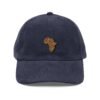 Africa Patchwork Embroidered Corduroy Cap