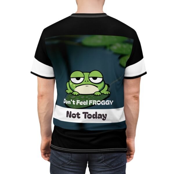 1776744562466699448_2048.jpeg Don’t Feel Froggy Not Today! Tee — Funny Frog Graphic T-Shirt