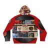 RealOne4Life Full-Zip Hoodie, Unique Graphic Sweatshirt, Vintage music Apparel, Cozy Unisex Outerwear, Great Gift for Music Lovers