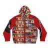 RealOne4Life Full-Zip Hoodie, Unique Graphic Sweatshirt, Vintage music Apparel, Cozy Unisex Outerwear, Great Gift for Music Lovers