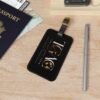 Luggage Tag - 'TGAC The Getaway Crew' Travel ID Tag with Globe & Plane Logo